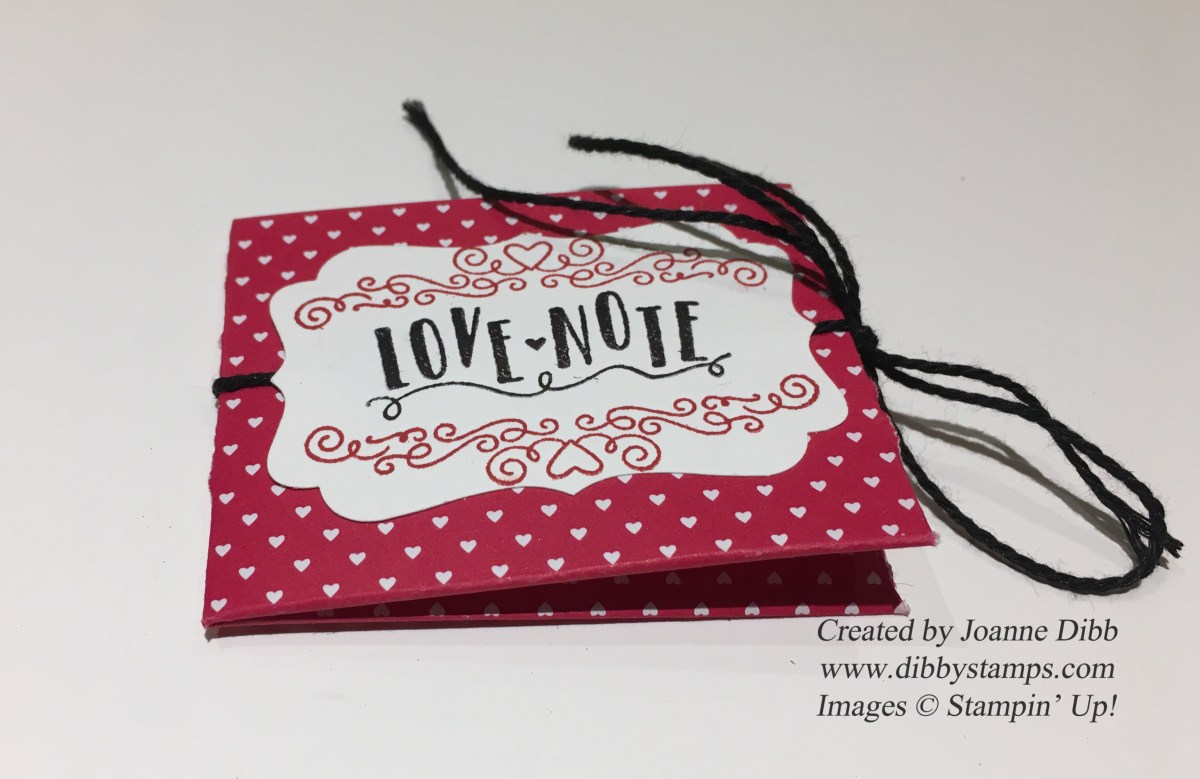 Sealed With Love, Love Notes&nbsp;Pouch