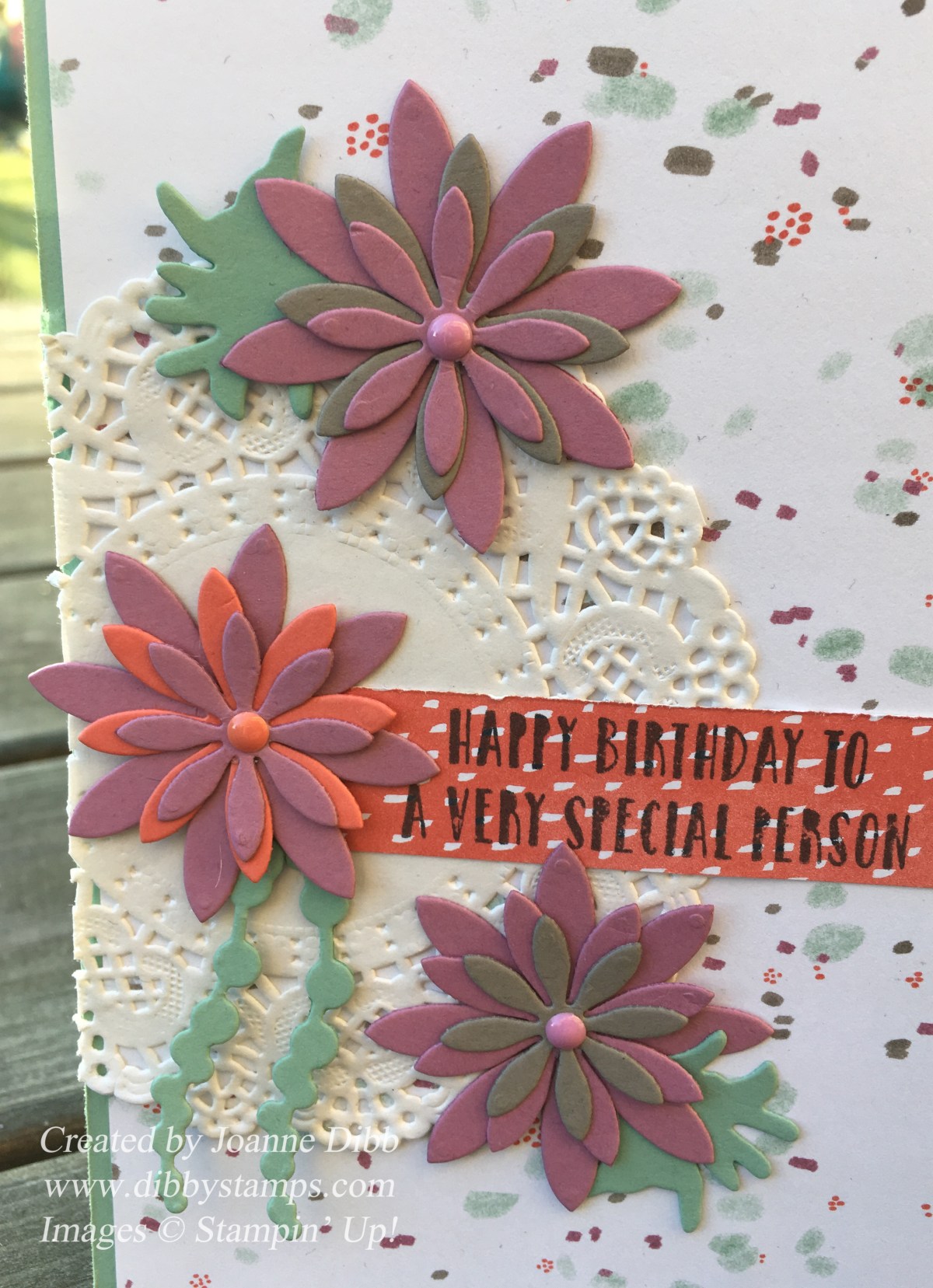 Floral Friday – Oh So Succulent Birthday&nbsp;Card