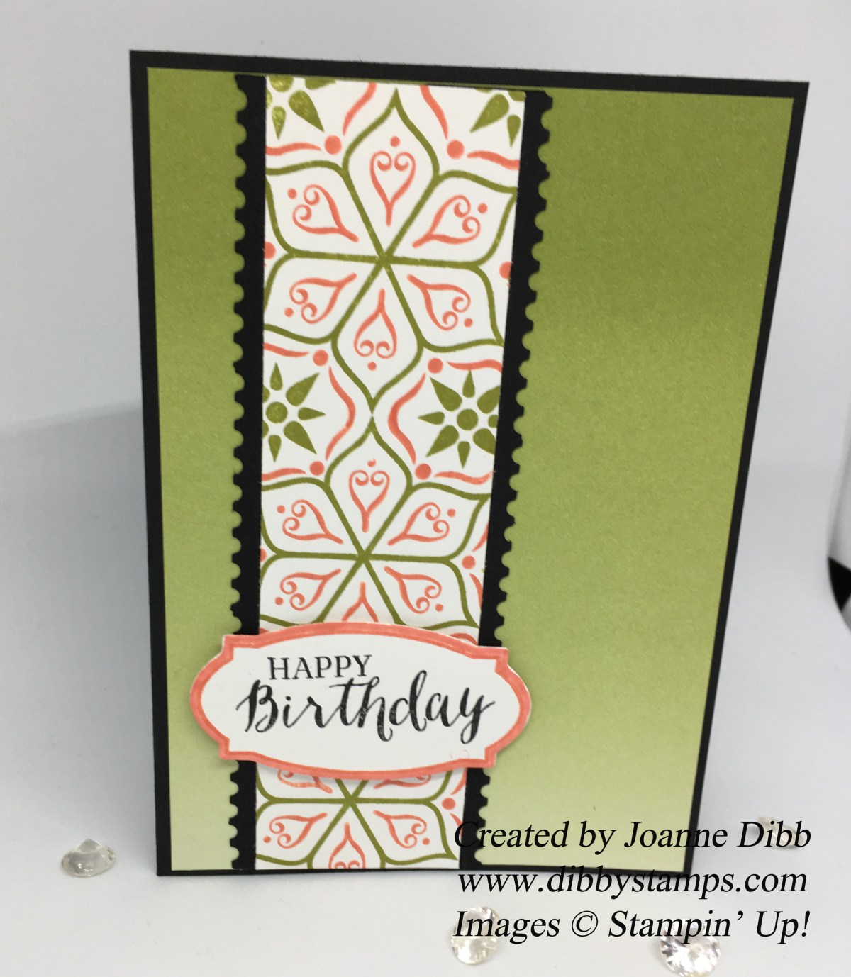 Masculine Birthday Card with Eastern Beauty stamp&nbsp;set