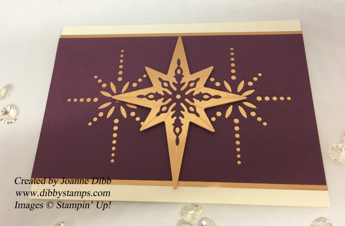 Copper & Fresh Fig Star&nbsp;Card