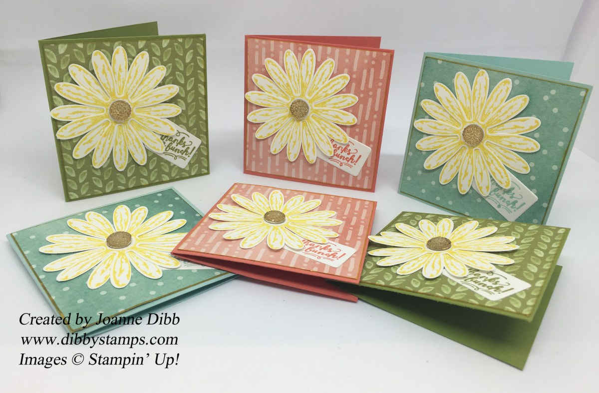 Daisy Delight 3 x 3 Notecard&nbsp;Set