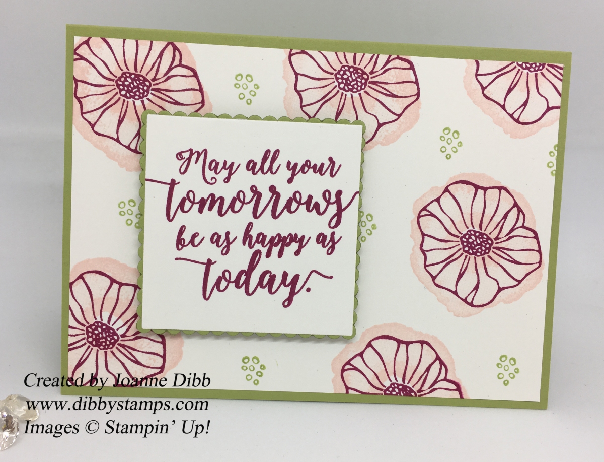 Happy Tomorrows Floral Card
