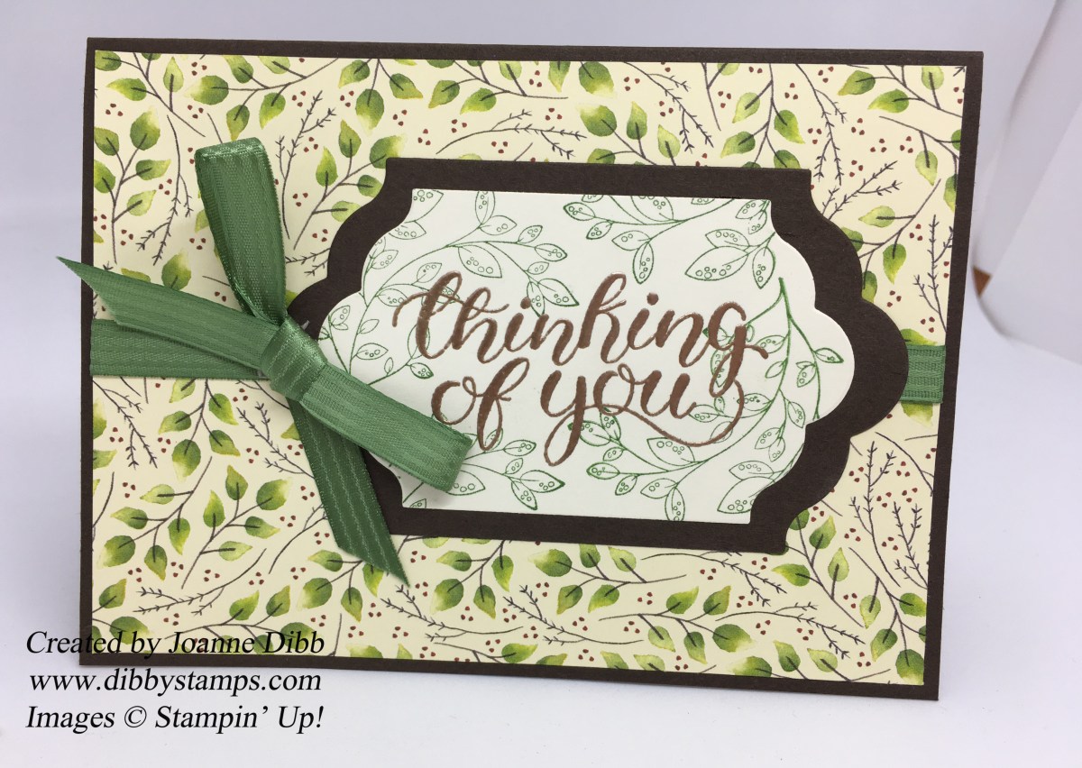 Leafy Green Thinking of You&nbsp;Card