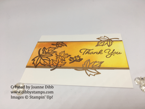 blended seasons copper leaves flat