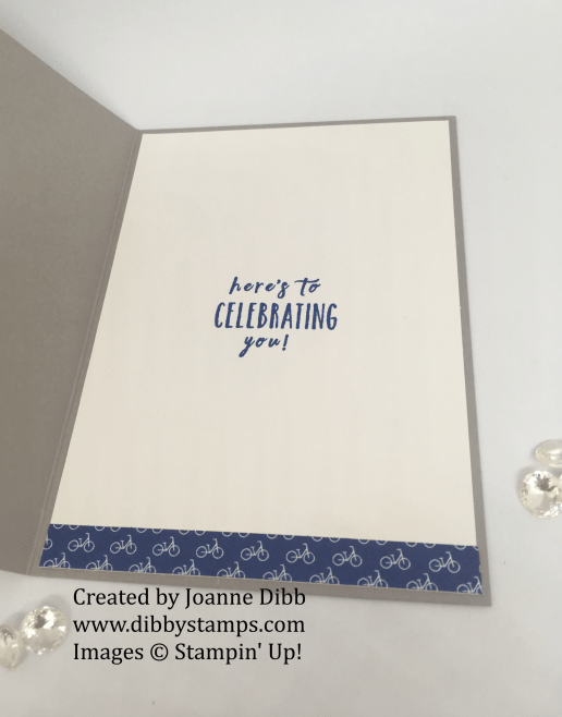 bushell birthday bike card inside