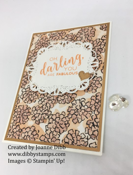 copper grapefruit darling card flat