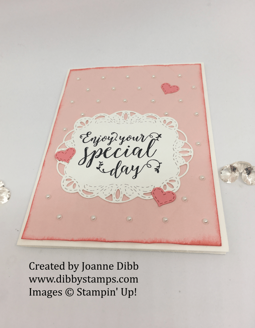 enjoy your special day flat card