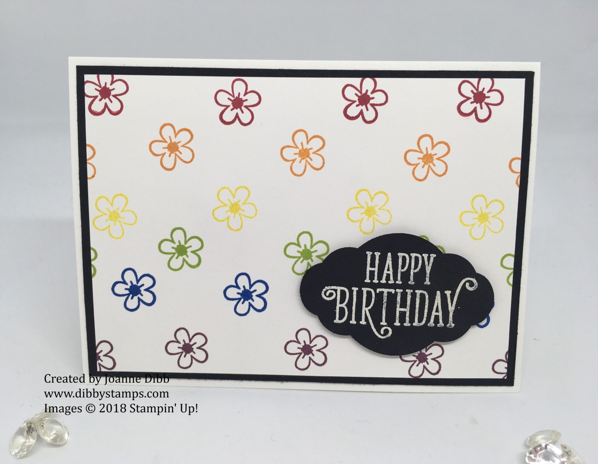 Rainbow Flower Birthday Card with Happy Birthday&nbsp;Gorgeous