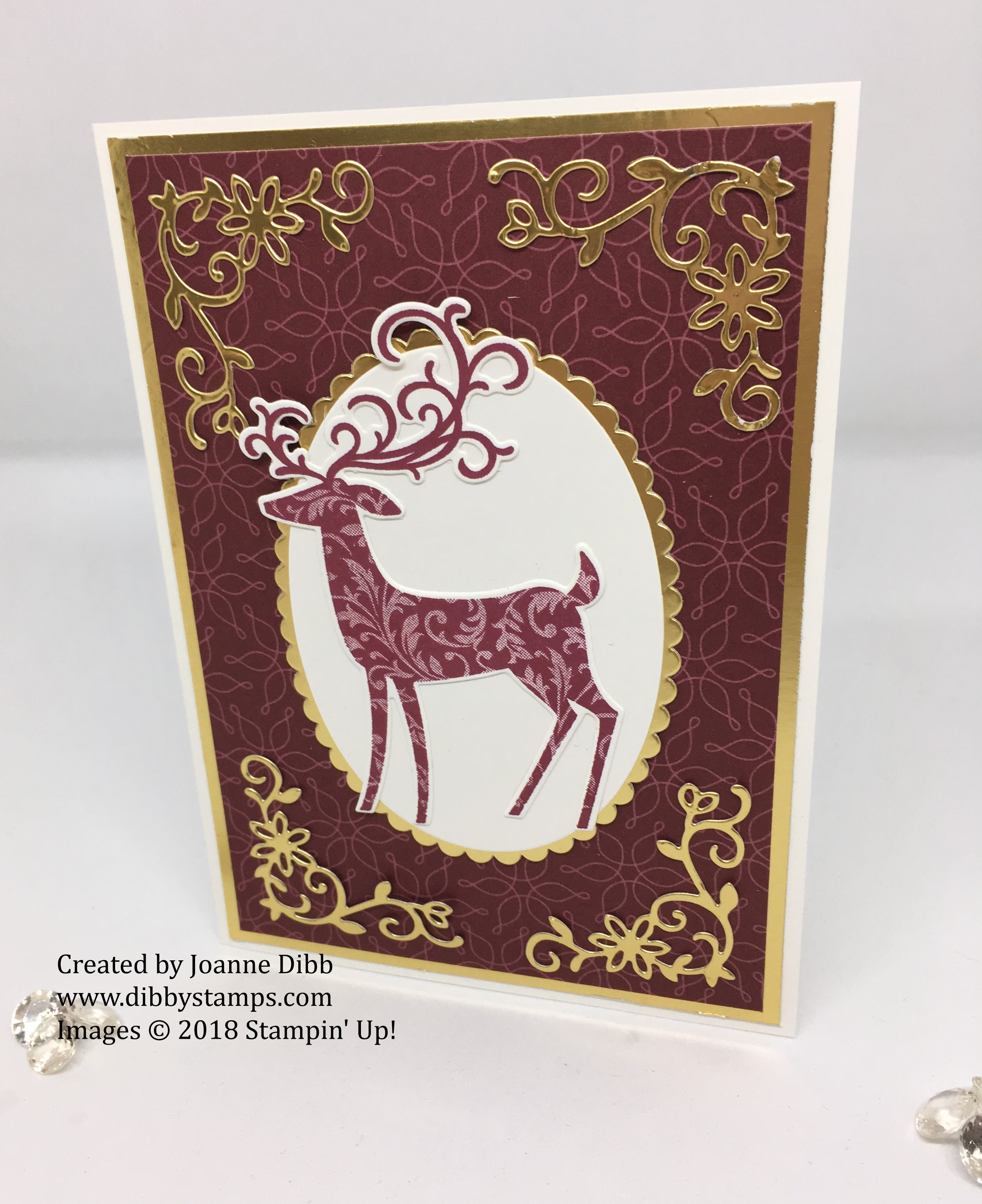 red deer card