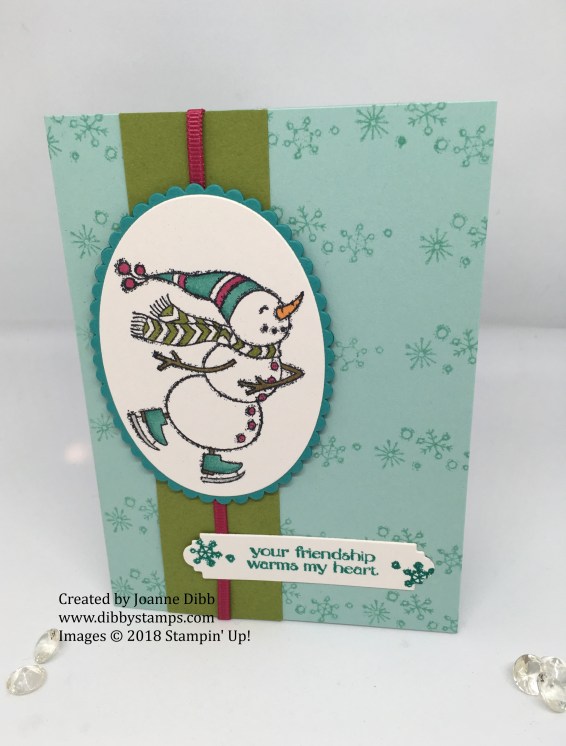 Spirited snowmen Card 1