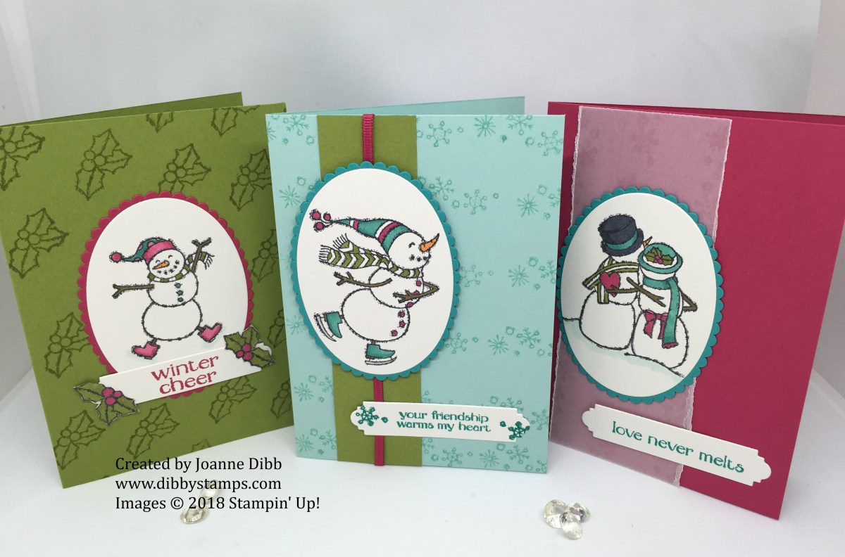 Three Card Thursday: Spirited&nbsp;Snowmen