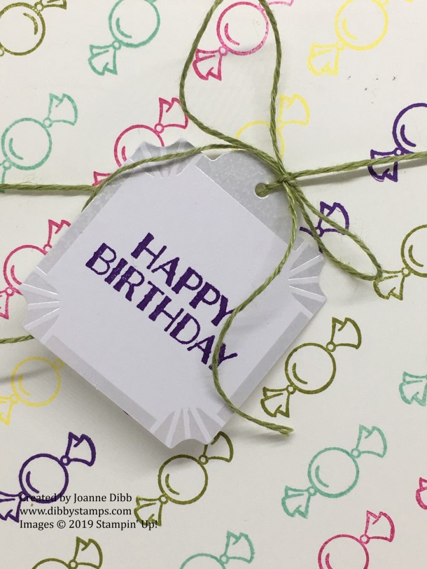 simple stamping - sweetest thing close up