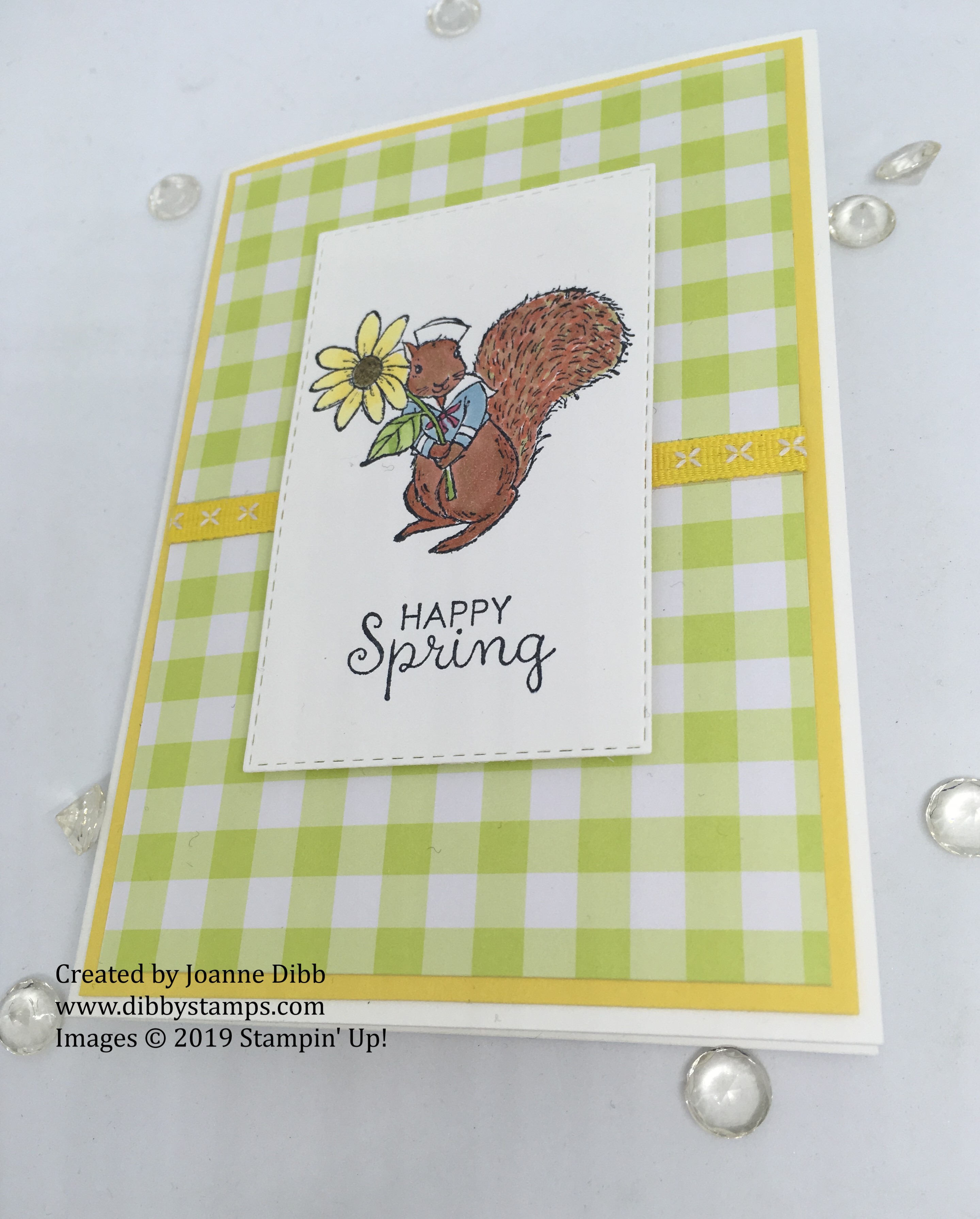 Fable Friends - Happy Spring Squirrel flat