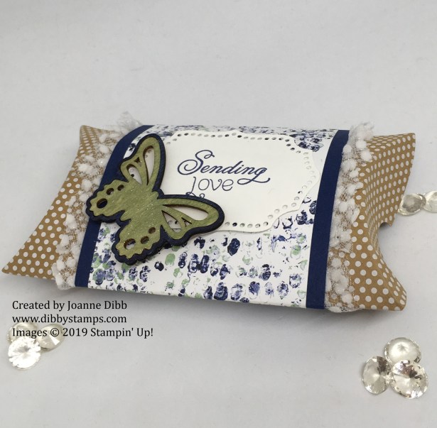 Polka Dot Pillow Box flat