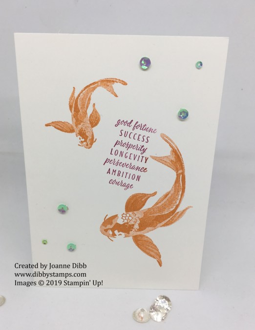 simple stamping -all the good things card 1