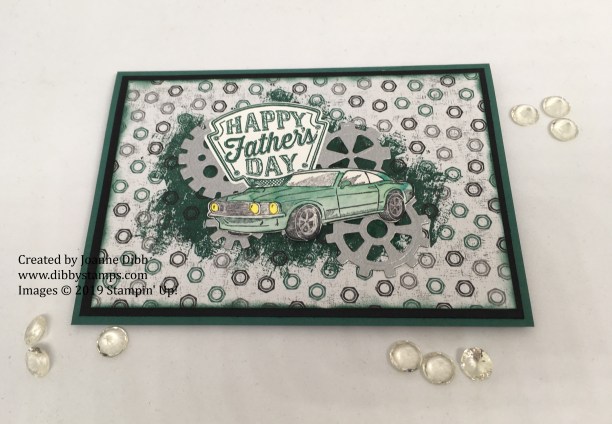 Geared up Garage - Fathers day Card - flat