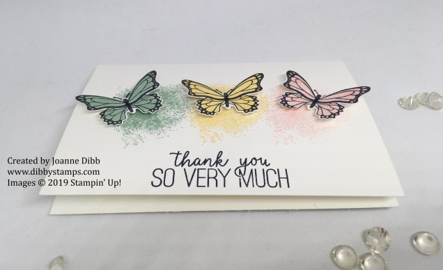 simple stamping- butterfly gala