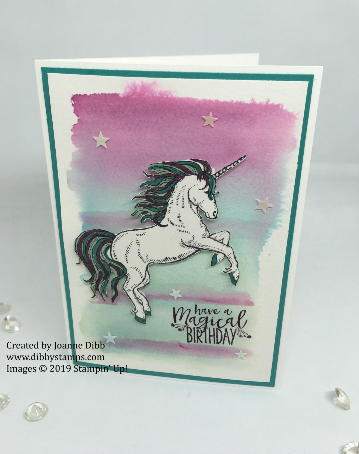 Magical Unicorn Birthday&nbsp;Card