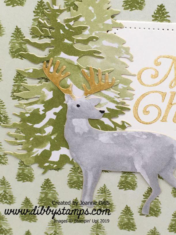 Christmas Tree Reindeer Card (1)