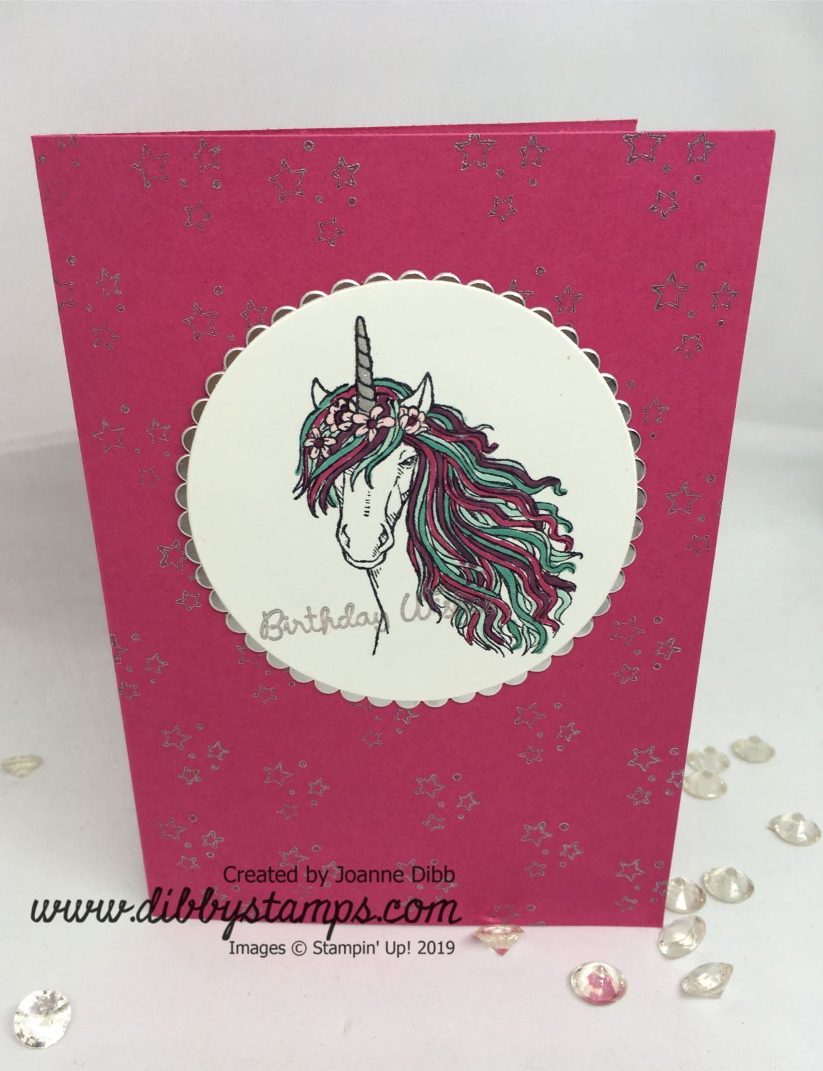 Leave A Little Silver Sparkle&nbsp;Card