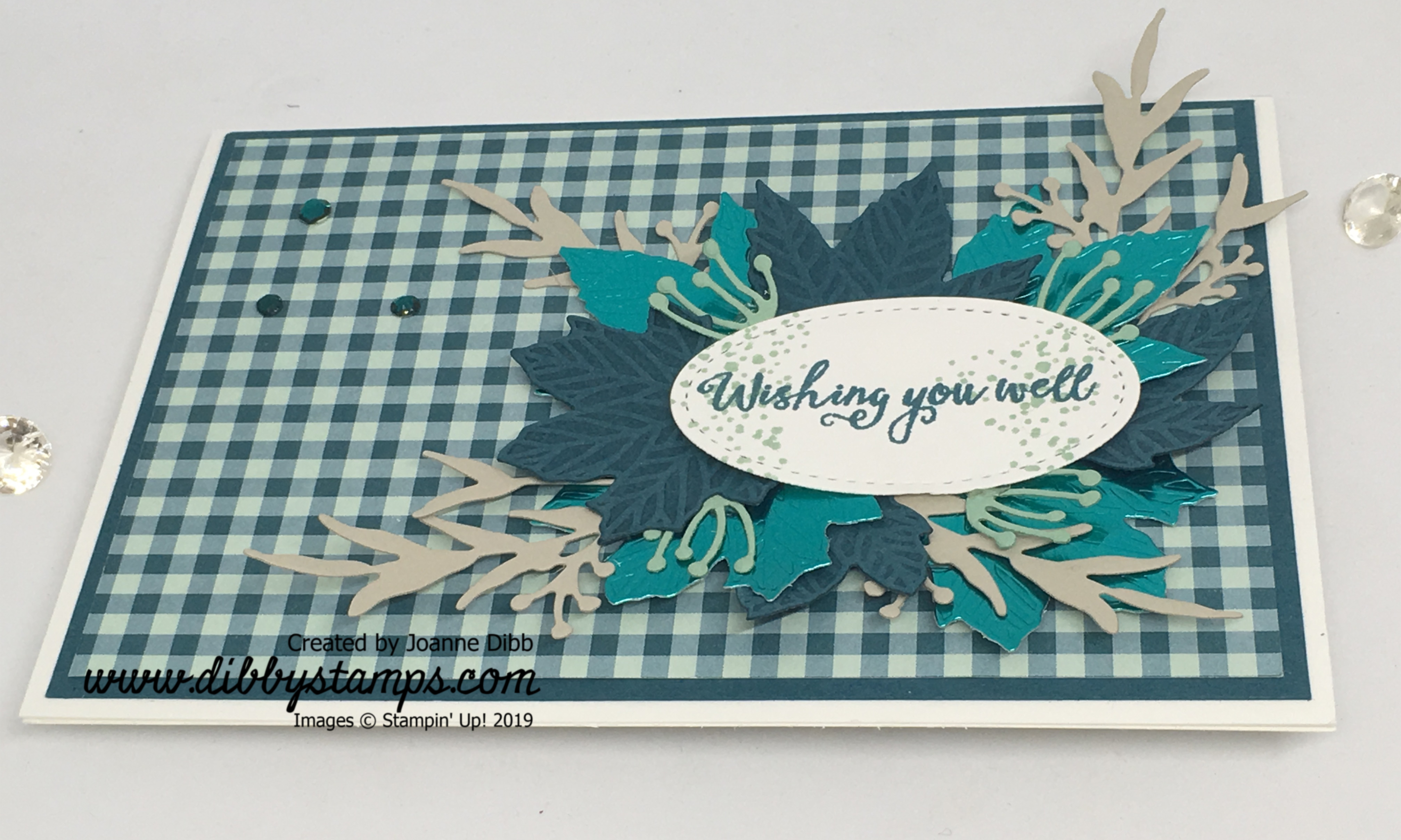 Pretty Peacock Leaf Bouquet flat