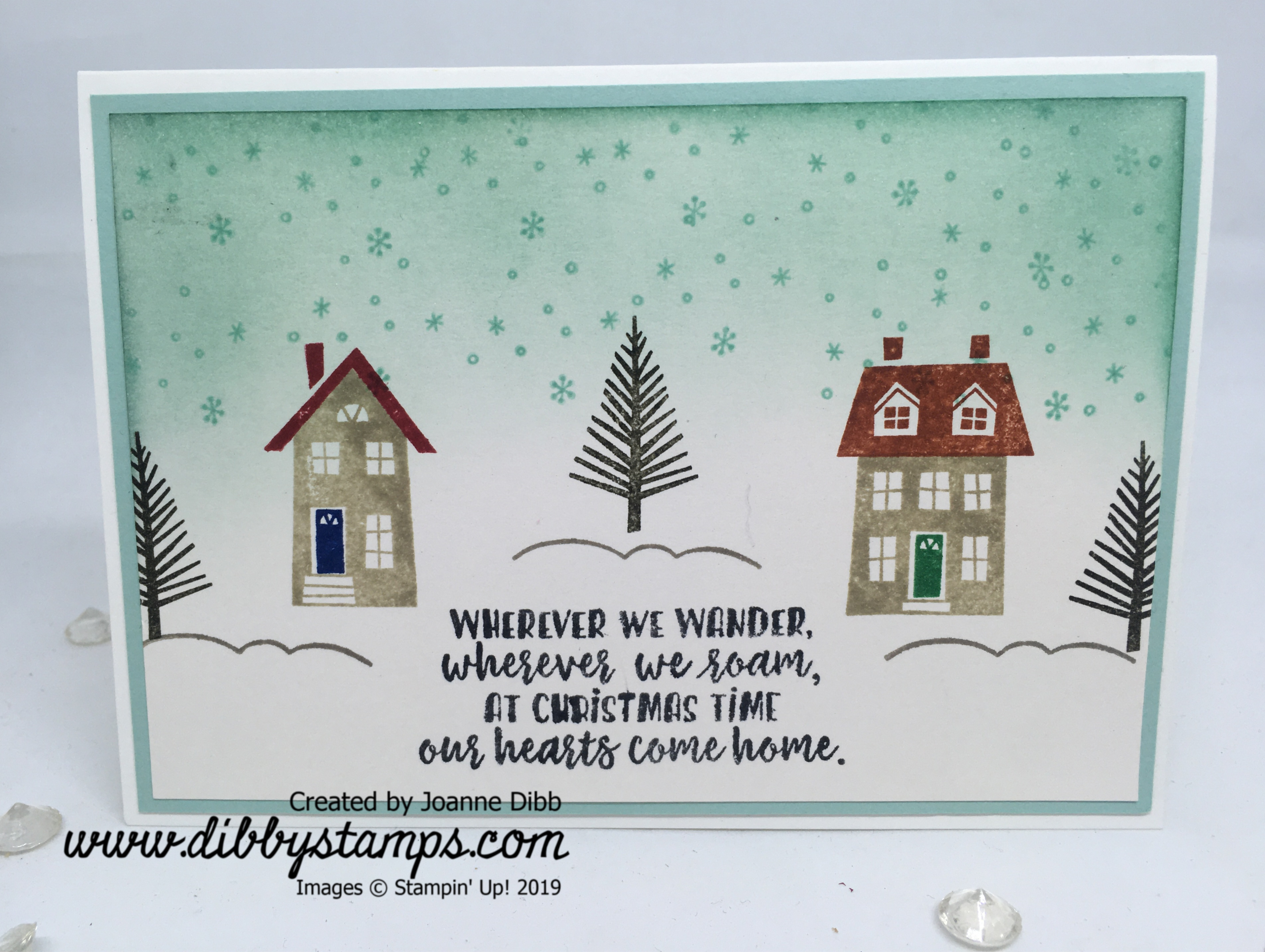 From Our House to Yours Christmas Card – Dibby Stamps