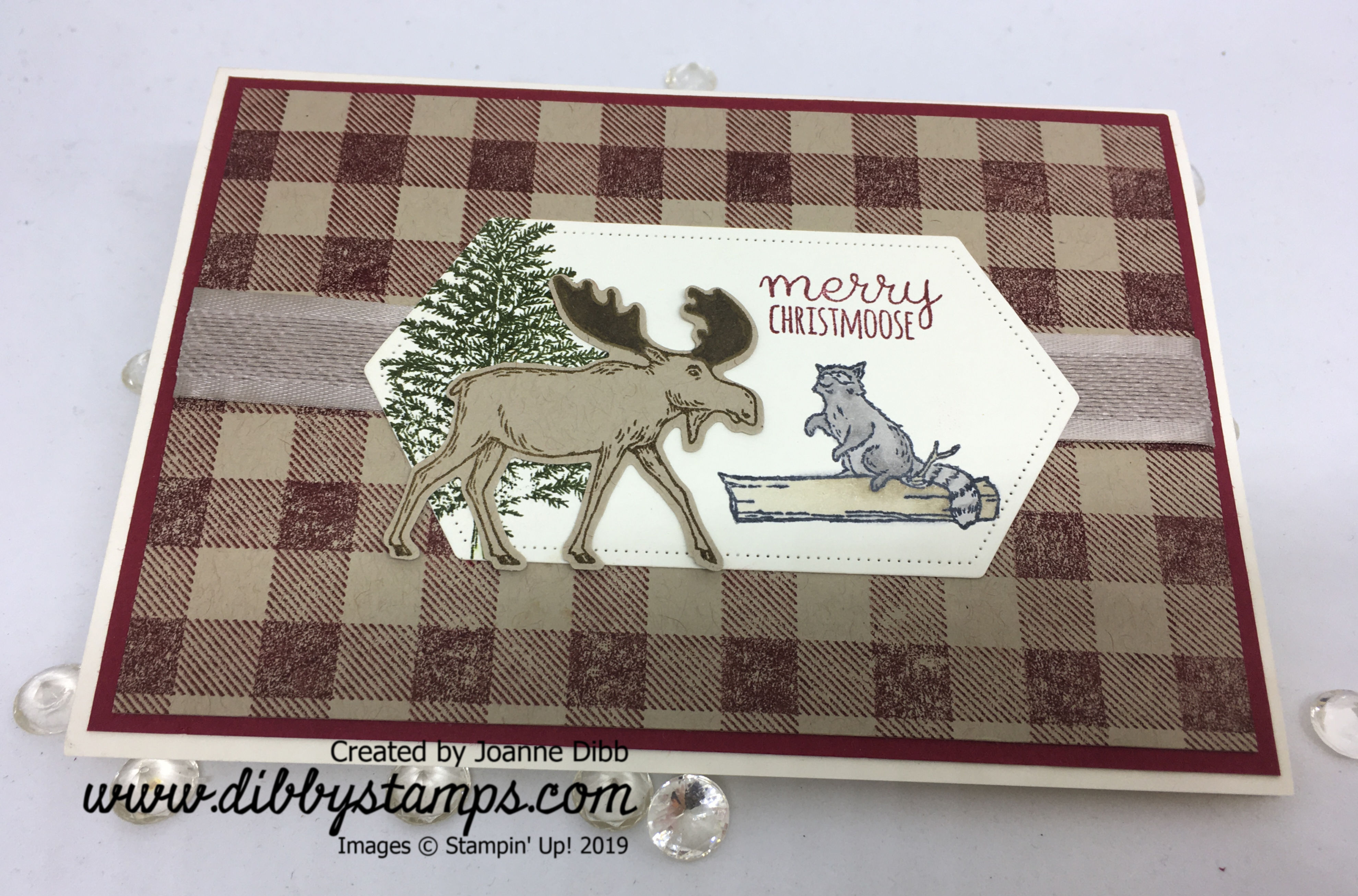 Merry Christmoose Card - flat