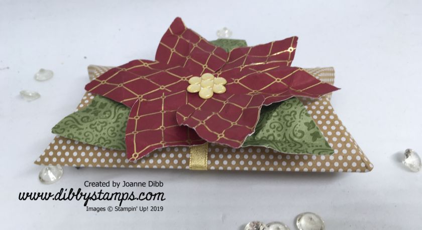 Poinsettia Pillow Box 2