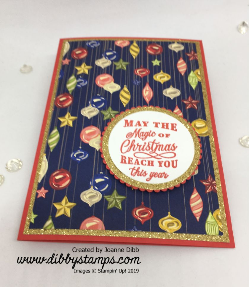 Christmas Magic Card -flat