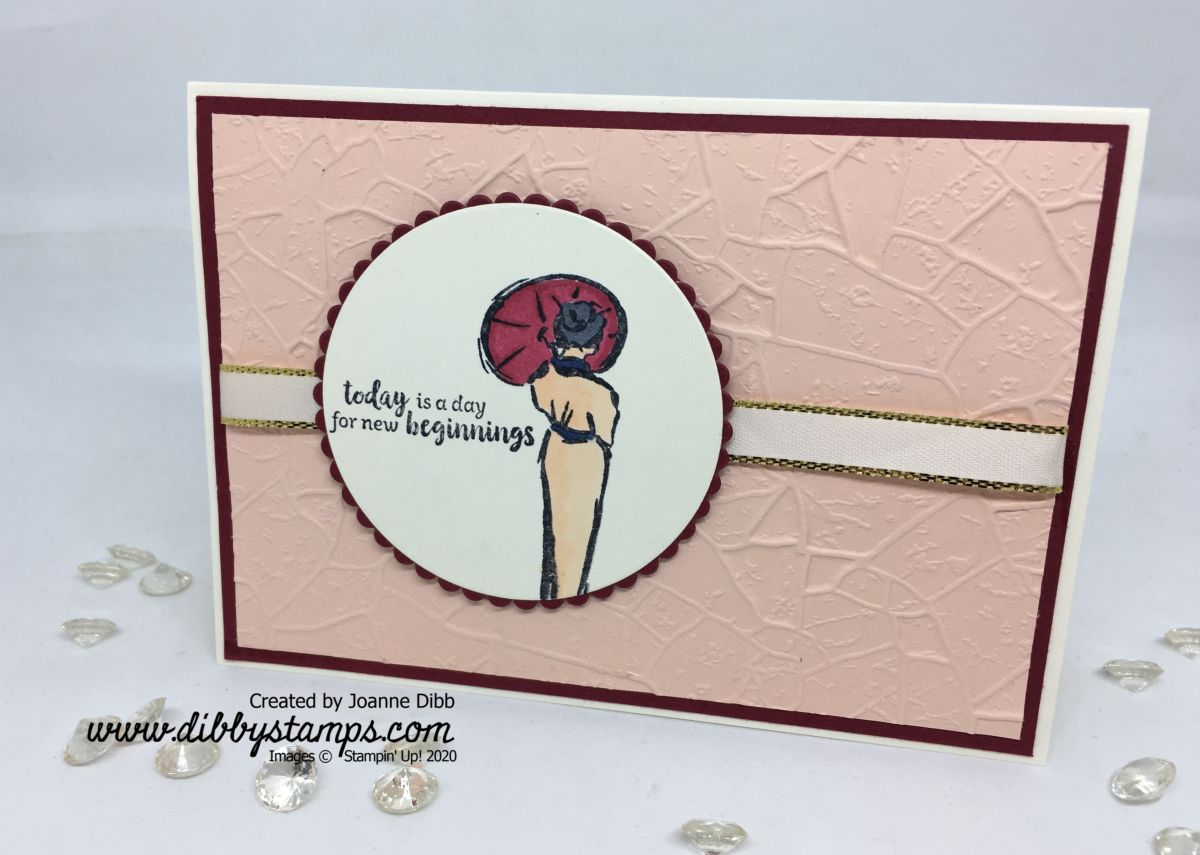 Cherry Blossom Lady&nbsp;Card