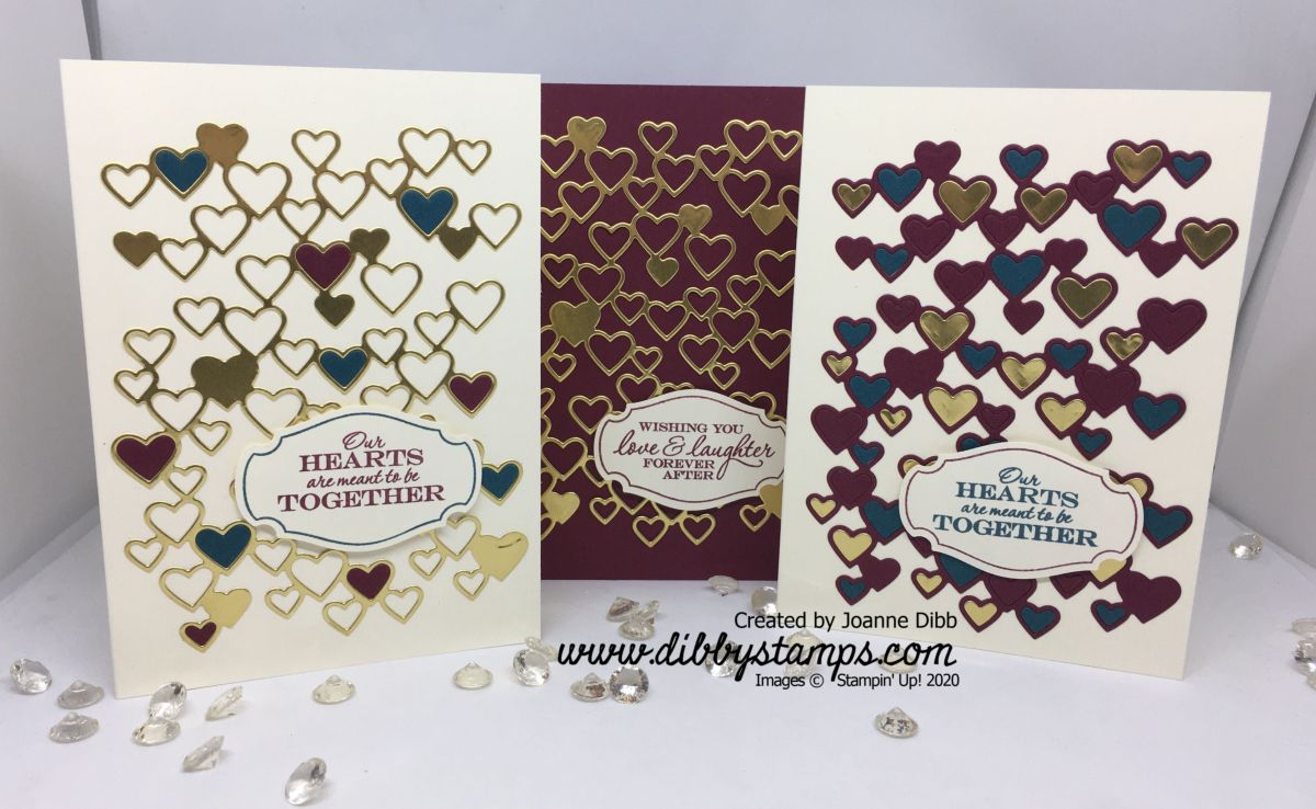 Three Card Thursday: Detailed Hearts&nbsp;Die