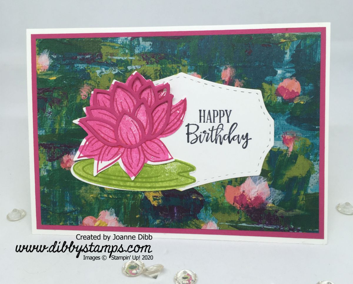 Lovely Lily Pad Birthday&nbsp;Card