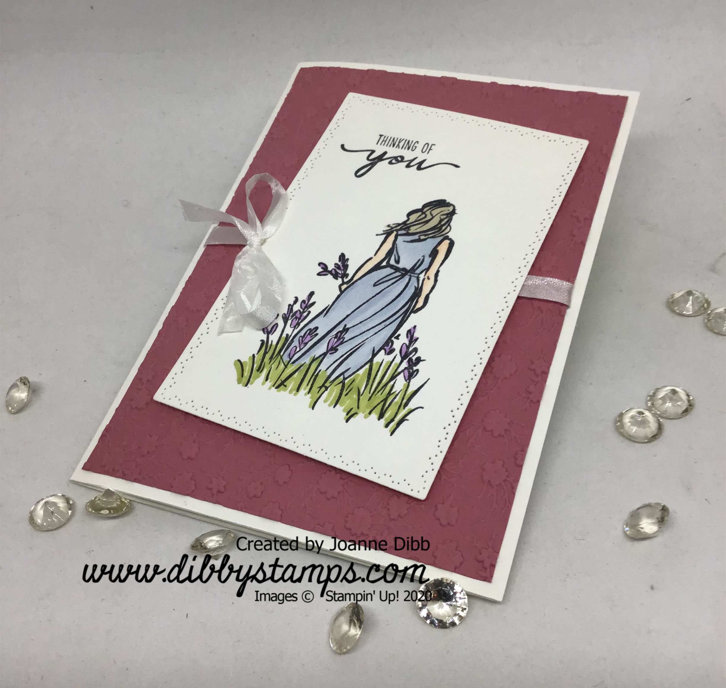 Thinking of You Card with Beautiful Moments - flat