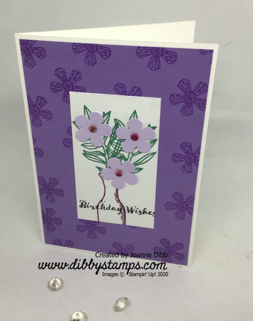 Basket of Blooms card 1