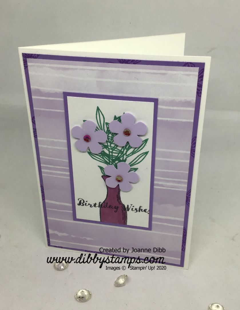Basket of Blooms card 2