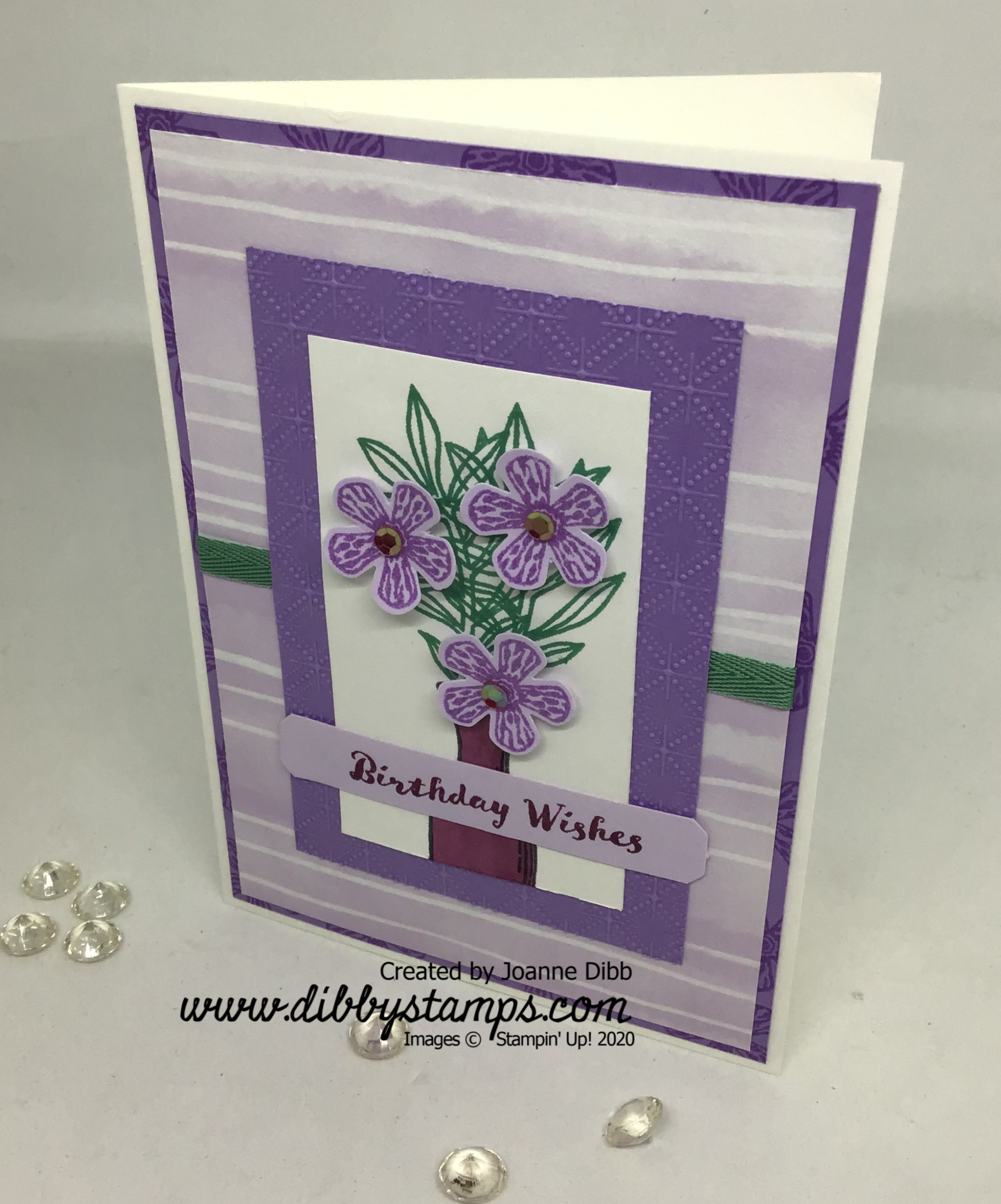 Basket of Blooms card 3