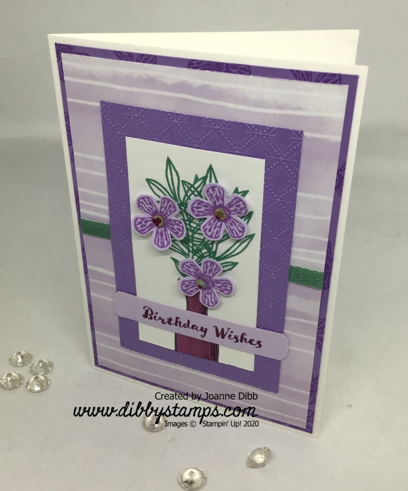 Basket of Blooms card 3