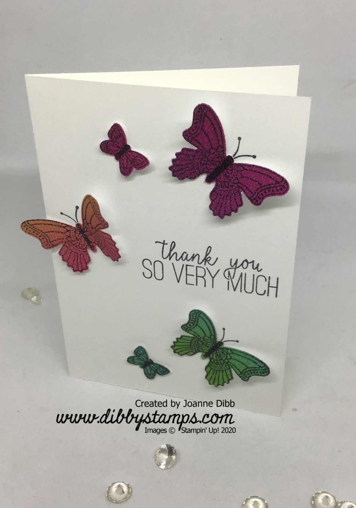 Simple Stamping: Rainbow&nbsp;Butterflies