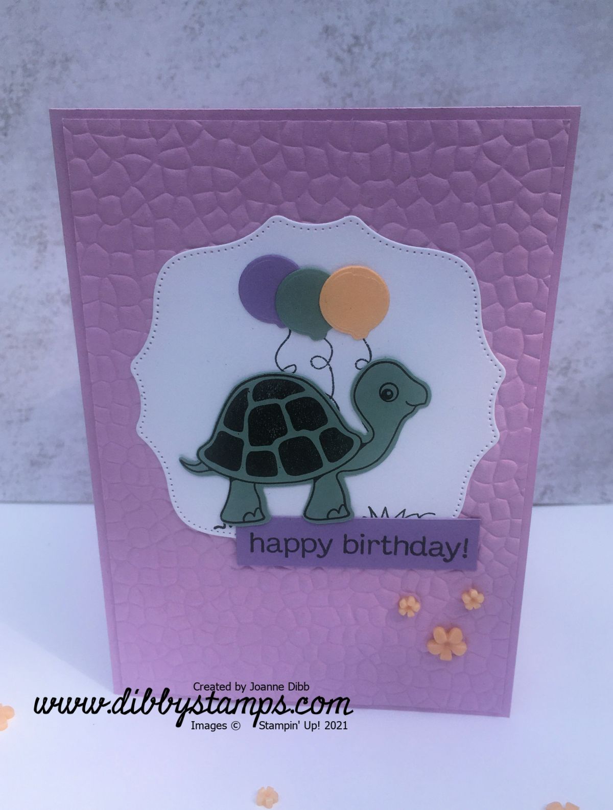 Turtle  Friends Birthday Card