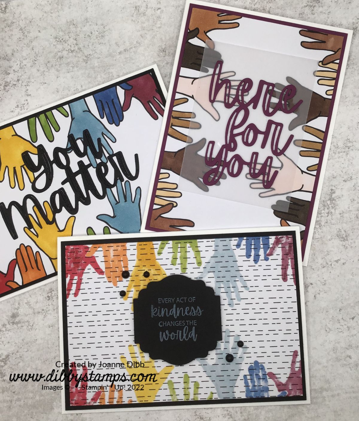 Three Cards with the All Togther Designer&nbsp;Paper